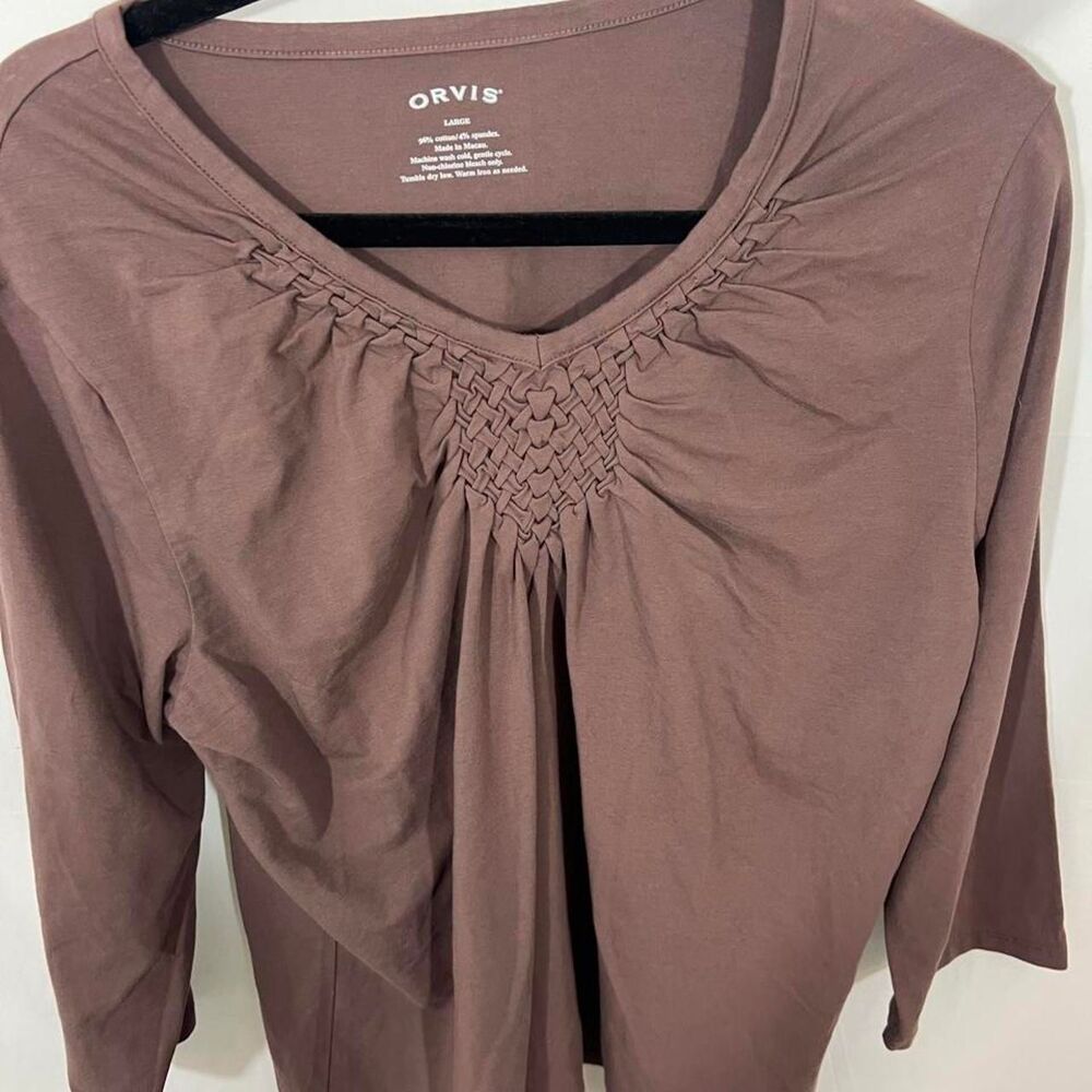 Orvis Women's Mauve Blouse